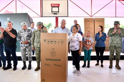 apoyos : El Alcalde destacó el trabajo coordinado con los tres órdenes de Gobierno para la atención inmediata a la emergencia 