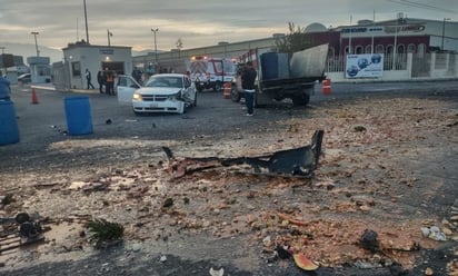 REGION: Resultan 2 personas lesionadas en accidente múltiple
