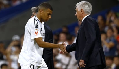 deportes: Carlo Ancelotti, entrenador del Real Madrid, destacó que no tienen prisa porque Mbappé sea la figura que llegó a ser en el PSG