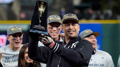 deportes: Stanton y Edman, MVPs de las Series de Campeonato de MLB, representan dos historias de éxito, absolutamente disímbolas