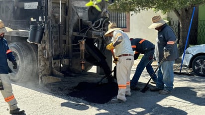 Frontera:  Intensifican bacheo y recarpeteo en Frontera con recursos del REPUVE