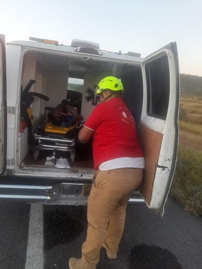 accidente vial : Las autoridades acordonaron la zona.