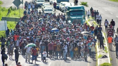 Migrantes: Una caravana de mínimo 2 mil pasará por el Estado