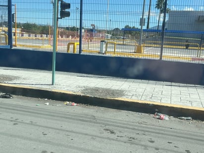 Monclova: Entre los desechos comunes se encuentran bolsas de plástico, botellas, envolturas y restos de comida.