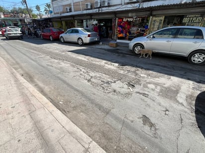 Obras Públicas: En la primera etapa del del Centro Histórico, se realizaron trabajos a partir de la calle Carranza, pero faltan otras calles.