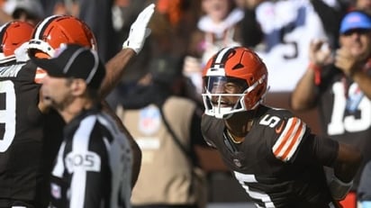 Los Browns derrotan 29-24 a los Ravens y ponen fin a una racha de 5 derrotas