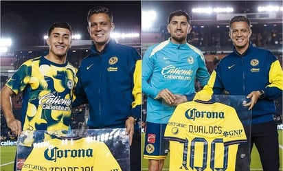 Diego Valdés y Alejandro Zendejas cumplen 100 partidos con el América