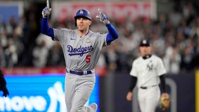 Dodgers acaricia la gloria y barrida en Serie Mundial: Los Ángeles Dodgers vencieron por tercera vez a los New York Yankees y ahora tienen cuatro oportunidades de ganar un partido par