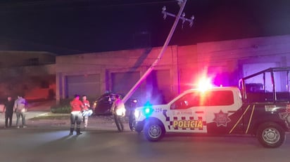 Accidente vial: El conductor huyó del lugar para no ser detenido.