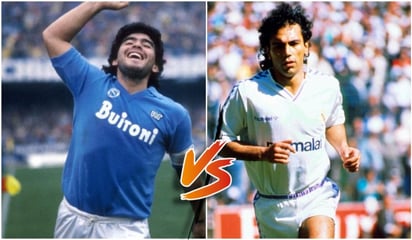 deportes: Hugo Sánchez y Diego Armando Maradona solamente jugaron juntos una ocasión, mientras que tres veces fueron rivales