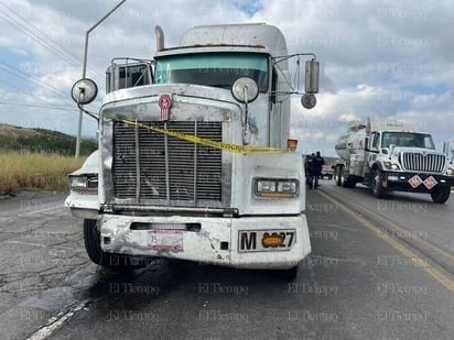 policiaca: La carretera permaneció parcialmente cerrada durante algunas horas mientras se realizaban los peritajes.