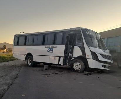 Policiaca : El conductor resultó lesionado.