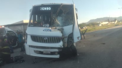 Policiaca : El conductor resultó lesionado.