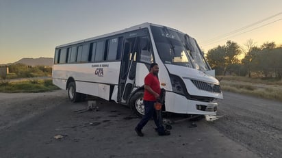 Policiaca : El conductor resultó lesionado.