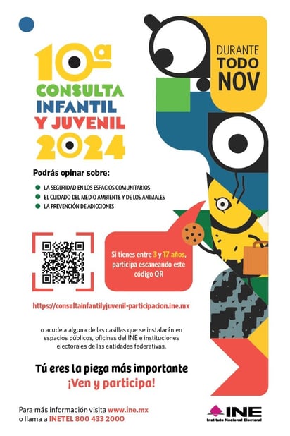 INE: Se organiza la décima edición de la Consulta Infantil y Juvenil