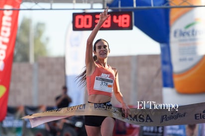 Jessica Flores, campeona 10K