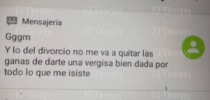 policiaca: La afectada prácticamente denuncia un feminicidio anunciado.