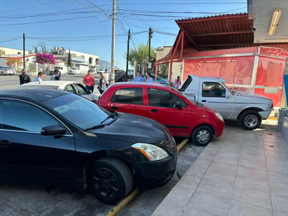 Policiaca : Cuantiosos daños materiales fue el saldo del accidente.