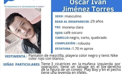 DESAPARICIÓN  El Colectivo Proyecto de Búsqueda alertó a las autoridades y posteó fichas con los datos de identificación de Oscar Iván y Luz Alejandra  El dolor de una madre