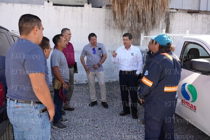 simas eficiencia: La operación del Sistema Intermunicipal de Agua y Saneamiento de Monclova y Frontera fue explicado a técnicos de Tamaulipas.