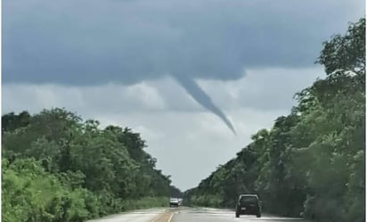 Yucatán : Los \'nublados de embudo\' son comunes y se generan tras chubascos o tormentas.