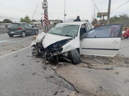 Policiaca : El exceso de velocidad fue el principal factor del accidente.