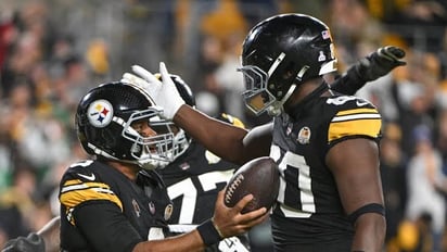 Con voltereta incluida, los Steelers sumaron su séptima victoria