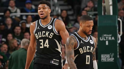 deportes: La quinteta de los Bucks, estelarizada por Giannis Antetokounmpo, ha tenido más tristezas que alegrías en lo que va de la joven 