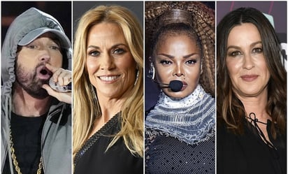 Salón de la Fama de los Compositores: Eminem, Janet Jackson y Alanis Morissette lideran nominaciones