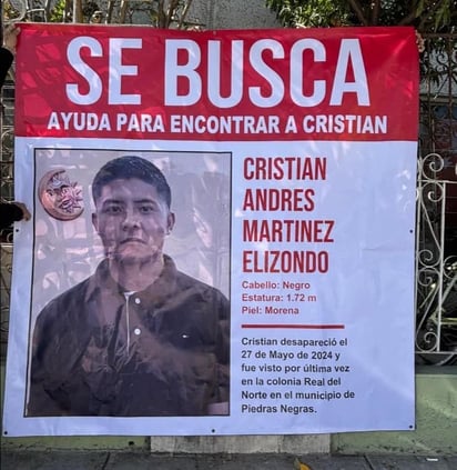 Familiares intensifican la búsqueda de Cristian: han pasado 170 días