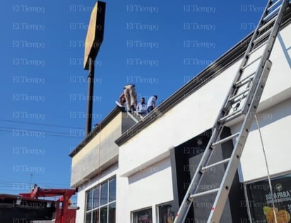 Policiaca : El lesionado fue llevado de urgencia a la clínica 7 del Seguro Social de Monclova.