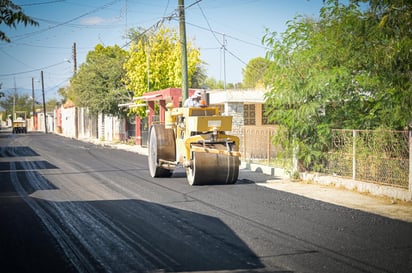 obras de pavimentación: Es una iniciativa estatal que contó con una inversión de 5.7 millones de pesos. 