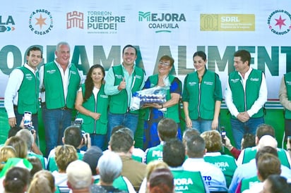 Gran Programa Alimentario: La clausura del programa se realizó en la colonia Villa California. 