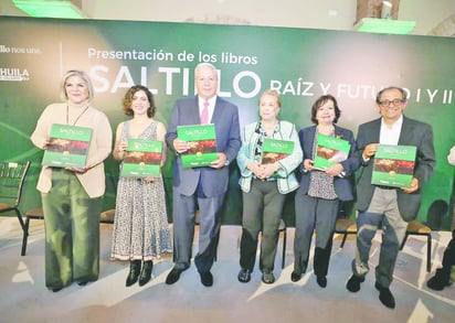 El alcalde José María presenta  libros 'Saltillo Raíz y Futuro'