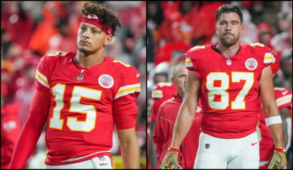 deportes: Los jugadores de los Chiefs Kansas City, Travis Kelce y Patrick Mahomes, fueron despojados de las partencias de sus casas