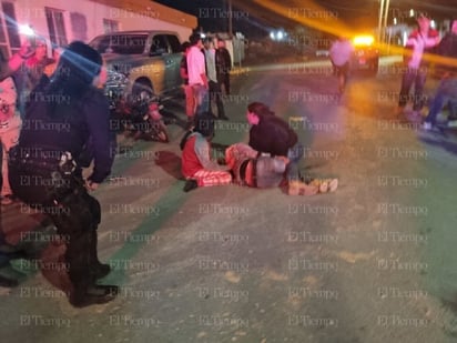 policiaca: Debido a las diversas lesiones con las que resultó fue llevado al hospital.