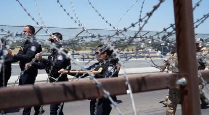 Simulacro : Ejercicios realizados cerca de los Puentes Internacionales y en el “Shelby Park”.