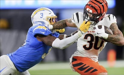 Triunfo agónico de Chargers sobre Bengals