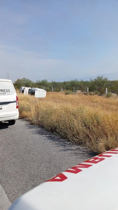 policiaca: Cuerpos de rescate de Monclova y Escobedo se movilizaron en el sitio.