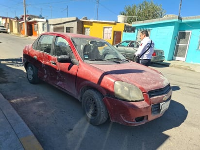 policiaca: Los oficiales municipales se encargaron del peritaje.