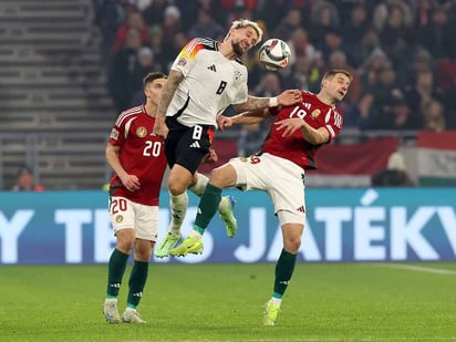 DEPORTES: La selección de Alemania, ya clasificada a cuartos de final de la UEFA Nations League, igualó 1-1 con Hungría 