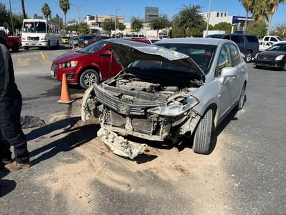 policiaca: Los conductores inicialmente alegaron tener el semáforo en verde.