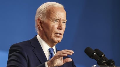 Joe Bien : Biden destacó que, pese al conflicto bélico, “Rusia ha fracasado” porque “Kiev se mantiene libre. 