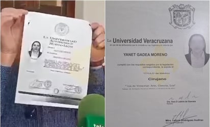 psiquiatra: El Colegio Veracruzano de Psiquiatras dio a conocer que la falsa psiquiatra solo posee estudios incompletos en Medicina. 