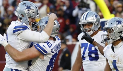 deportes: Los Dallas Cowboys coartaron la racha netgativa que arrastraban de cinco derrotas al hilo, y derrotaron a los Commanders