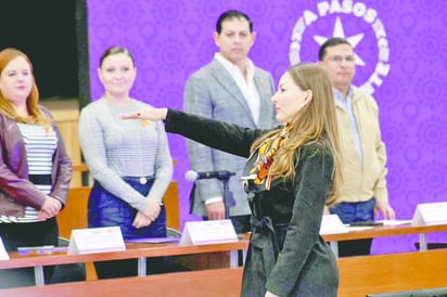 Katy Salinas Pérez asume como titular de la Fiscalía de las Mujeres y la Niñez 