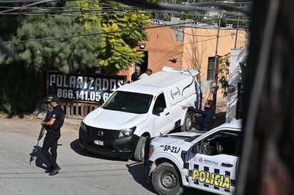 Policiaca : La zona fue acordonada por la Policía Municipal.