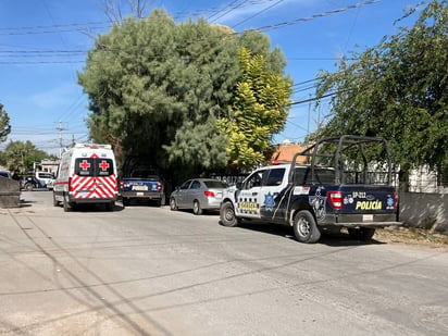 Policiaca : La zona fue acordonada por la Policía Municipal.