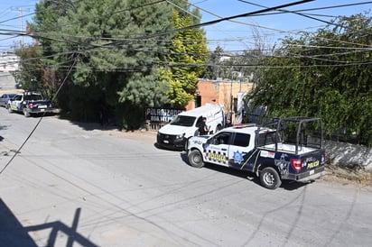 Policiaca : La zona fue acordonada por la Policía Municipal.