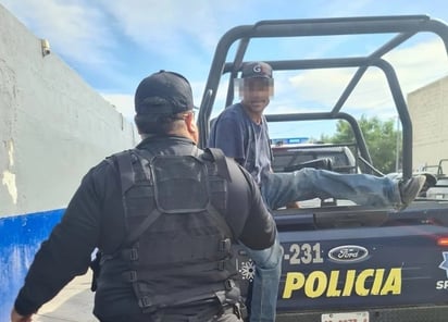 policiaca: El acusado quedó a disposición del juez calificador en turno.